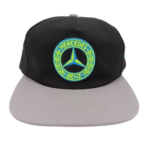 AWGE Mercedes Benz Logo Snapback Adult One Size Pac Sun Flat Brim Hat Cap OSFM - Picture 1 of 10